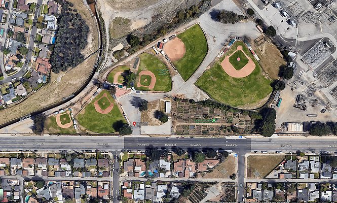 Granada Hills Little League - Van Norman Lakes reservoir